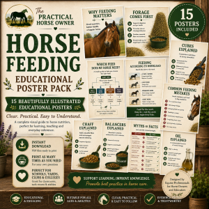 Feeding Horses | Educational Poster Pack