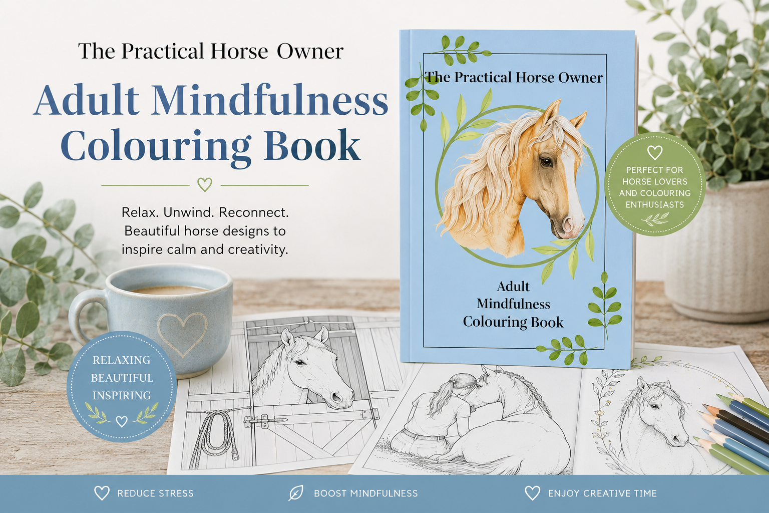 Adult Mindfulness Colouring Book